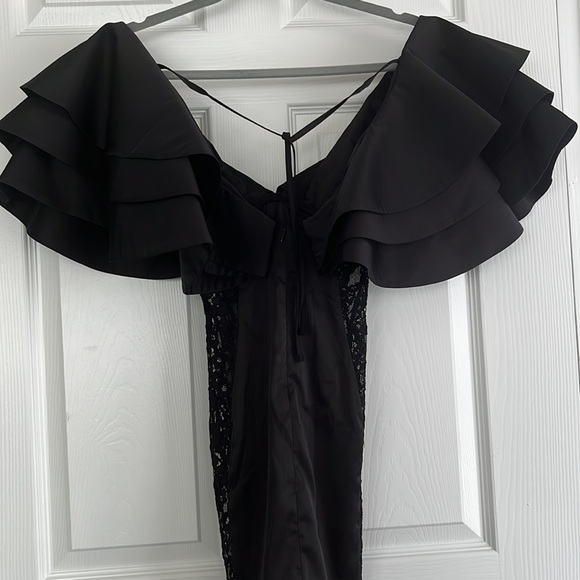 Fashion Nova | Dresses | Fashionnova Sexy Mini Black Dress | Poshmark